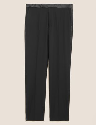 M&S Mens Big & Tall The Ultimate Tailored Fit Trousers