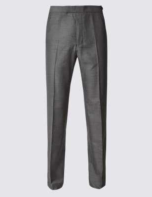 grey tailored pants