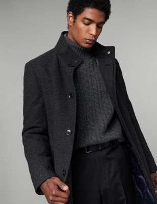 Pure Wool Overcoat | JAEGER | M&S