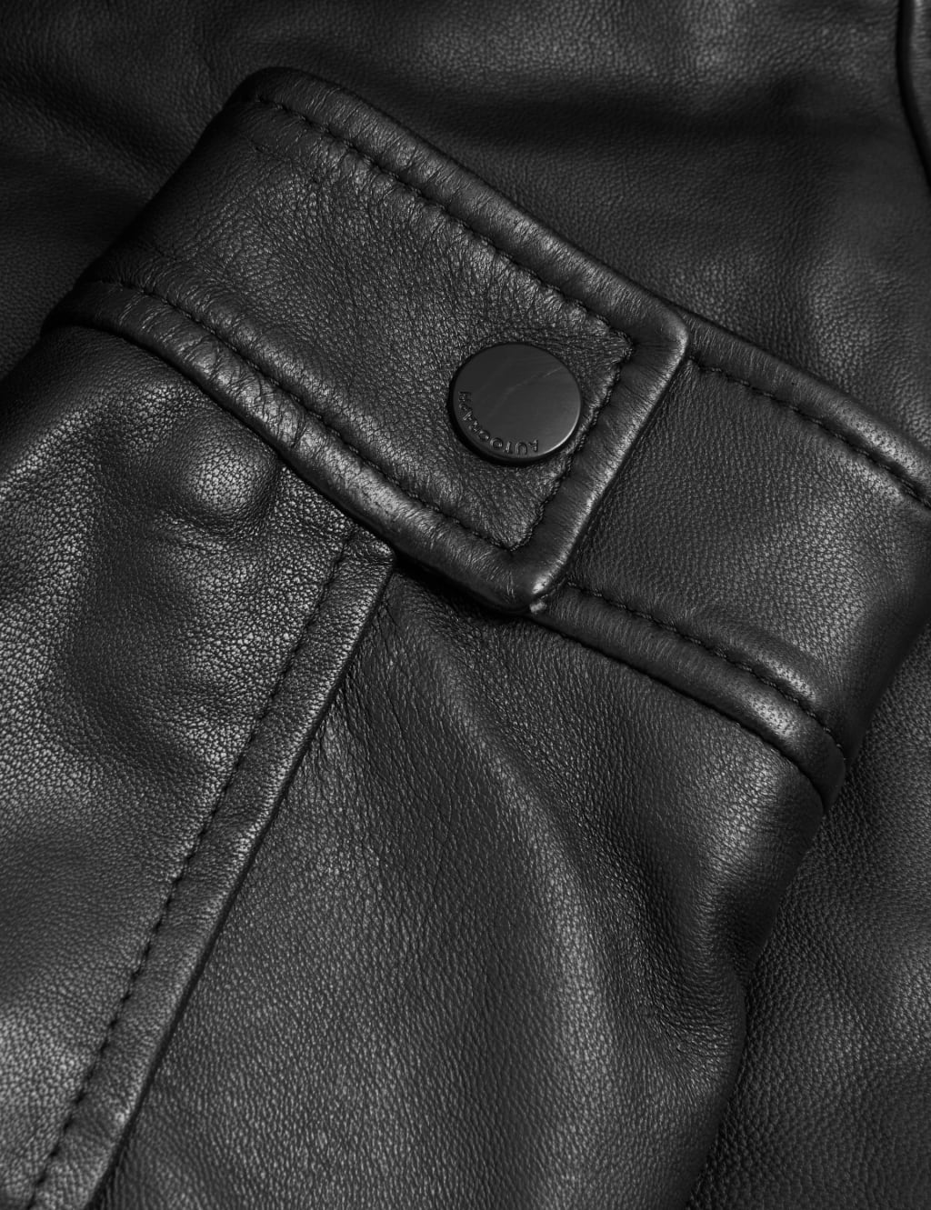 Leather Biker Jacket image 6