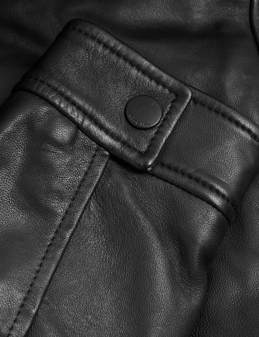 Leather Biker Jacket image 6
