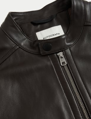 Marks and spencer outlet leather coat