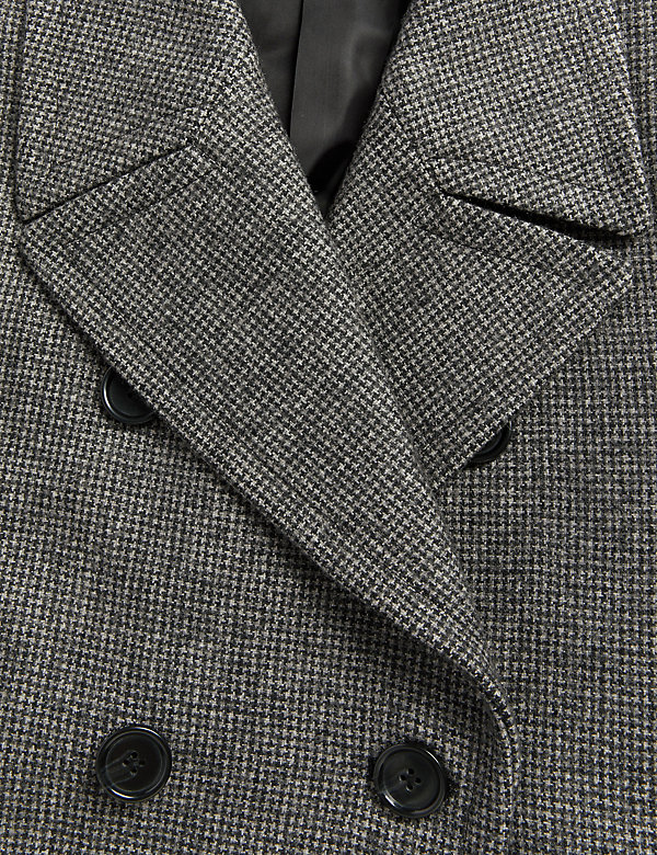 Heselden Wool Rich Double Breasted Coat - AL
