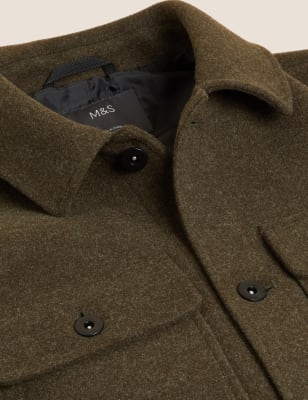 

M&S Collection Chaqueta-camisa de vestirMens - Khaki, Khaki