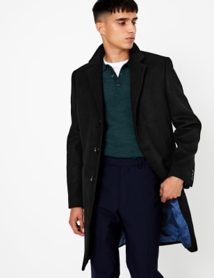 m&s mens coats