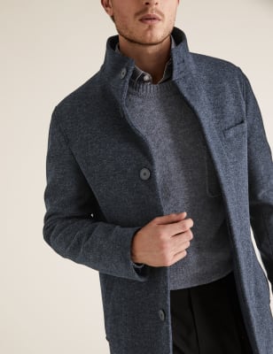 Marks and outlet spencer funnel coat