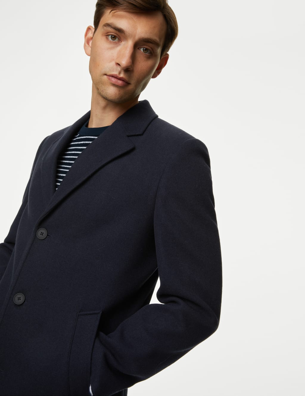 Mens 2025 overcoat m&s