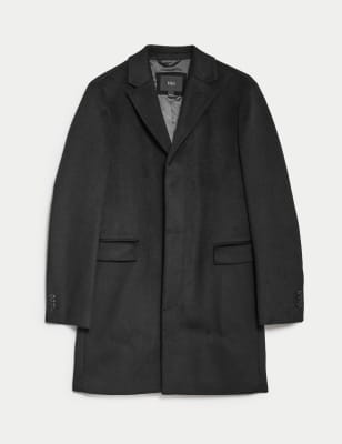 Marks and hotsell spencer's men's overcoats