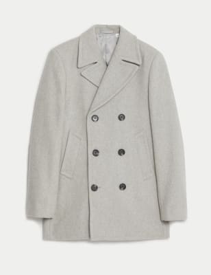 Wool Rich Peacoat