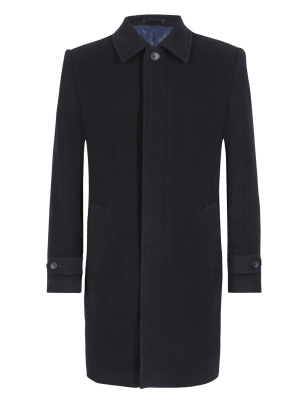 Italian melton 2024 car coat