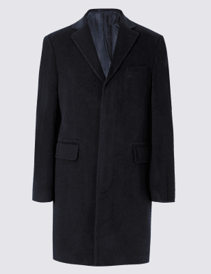 marks and spencer cashmere coat