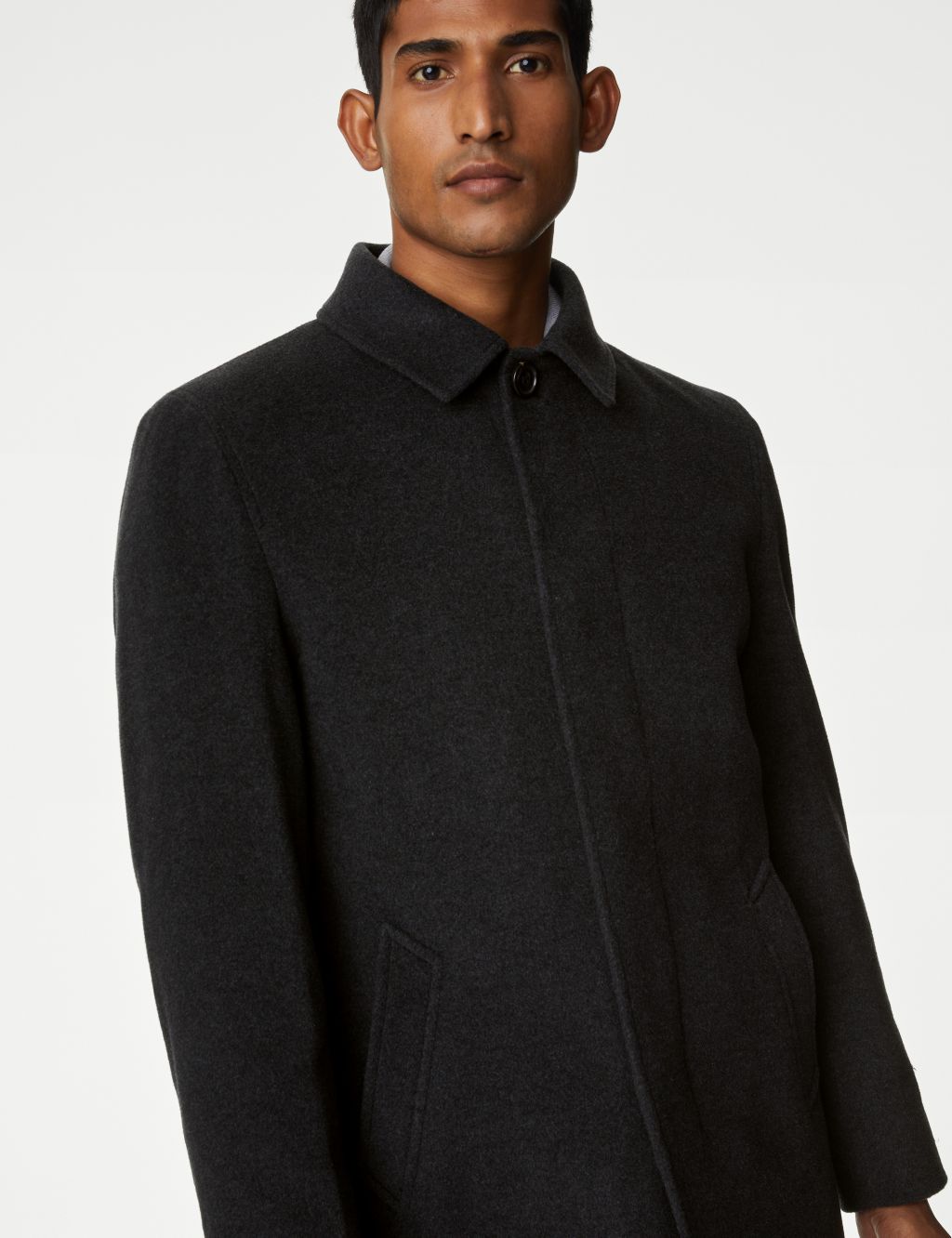 Wool Rich Overcoat with Cashmere image 3