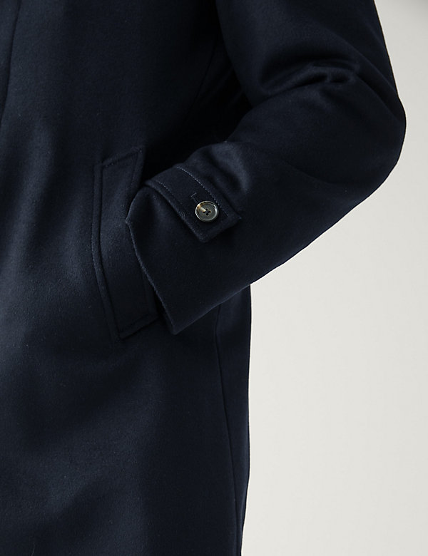Italian Wool Overcoat with Cashmere - FI
