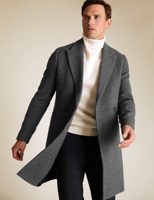 Marks and spencer on sale mens winter overcoats