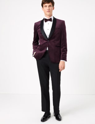 Veste ajust&eacute;e en velours