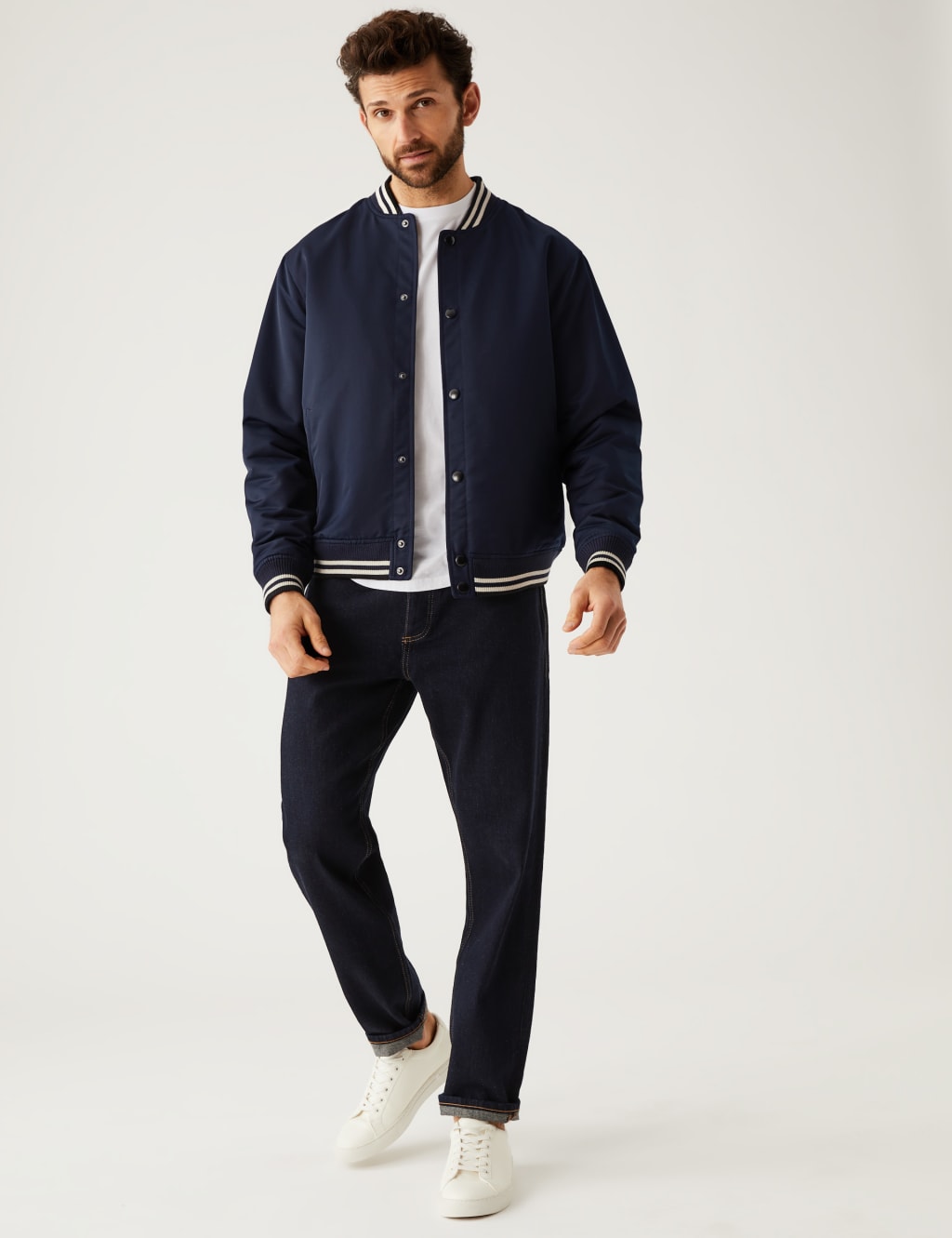 Varsity Bomber Jacket with Stormwear™ image 4