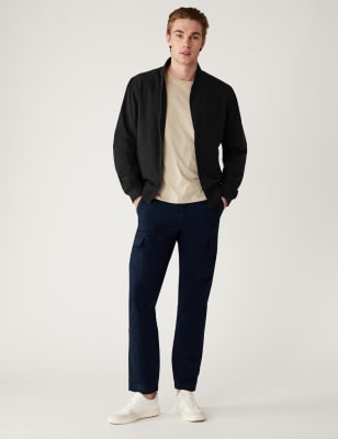 

Mens M&S Collection Bomberjacke mit Stormwear™ - Black, Black