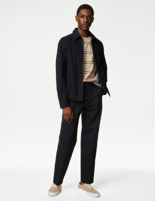 

M&S Collection Chaqueta Harrington de algodónMens - Navy, Navy