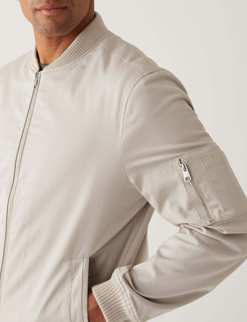 Cotton Rich Bomber Jacket image 4