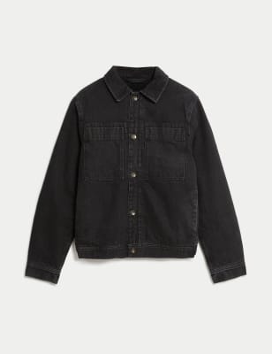 Borg Lined Denim Jacket