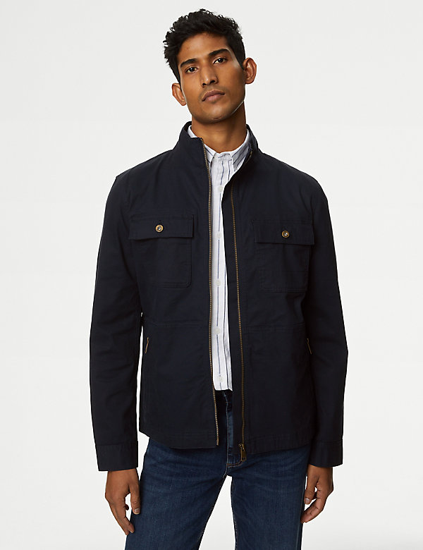 Cotton Rich Jacket with Stormwear™ - ES