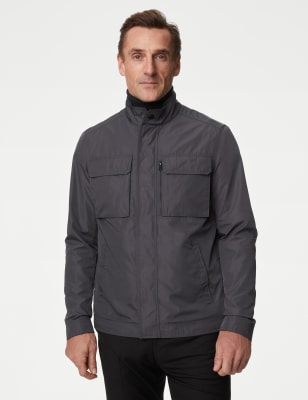 M&s hot sale black jacket