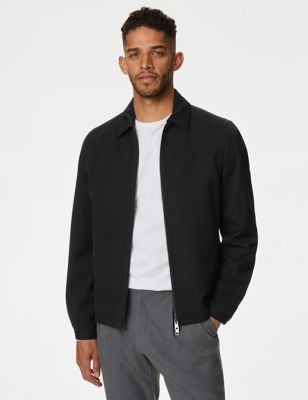 

Mens Autograph Harrington Jacket with Stormwear™ - Black, Black