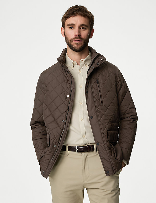 Quilted Utility Jacket with Stormwear™ - CA