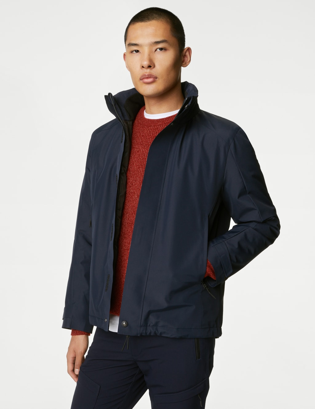 Waterproof Hooded Padded Anorak with Stormwear™ image 3