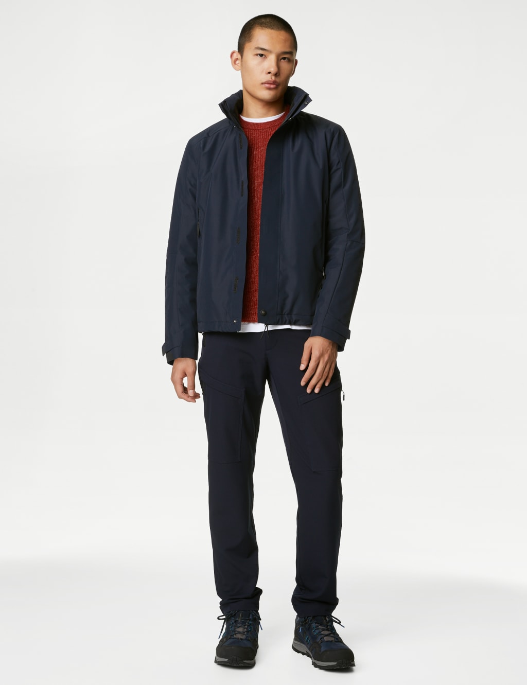 Funnel Neck Waterproof Jacket image 4