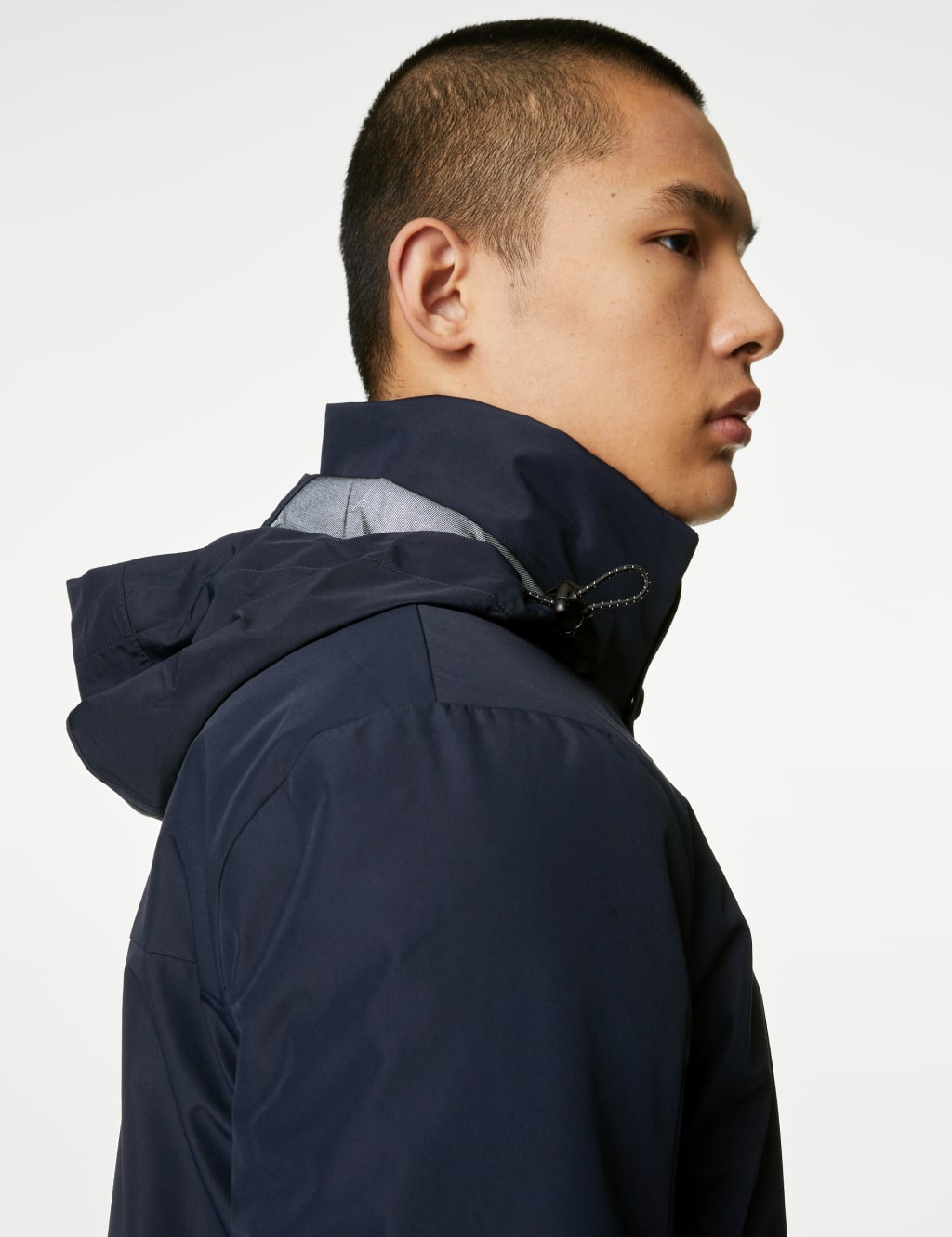 Funnel Neck Waterproof Jacket image 5