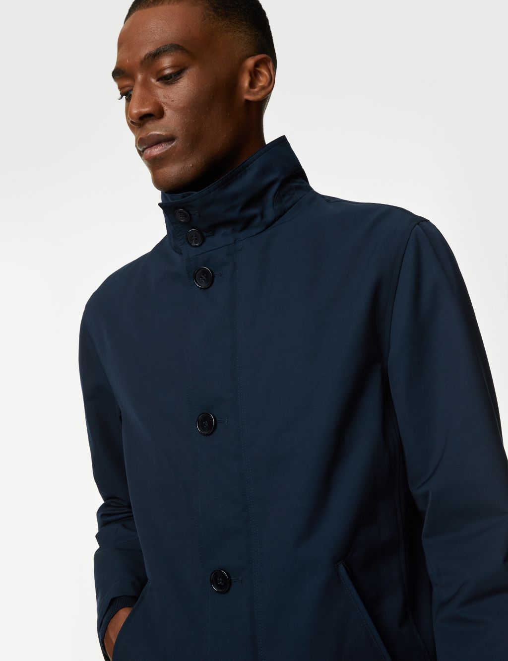 Funnel Neck Mac with Stormwear™ image 3