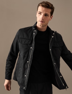 

Mens Autograph Utility-Regenjacke mit Stormwear™ - Black, Black