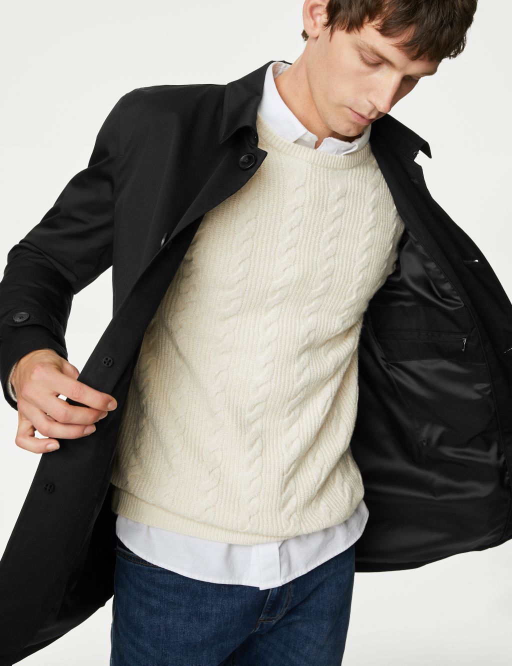 Cotton Blend Mac with Stormwear™ image 3