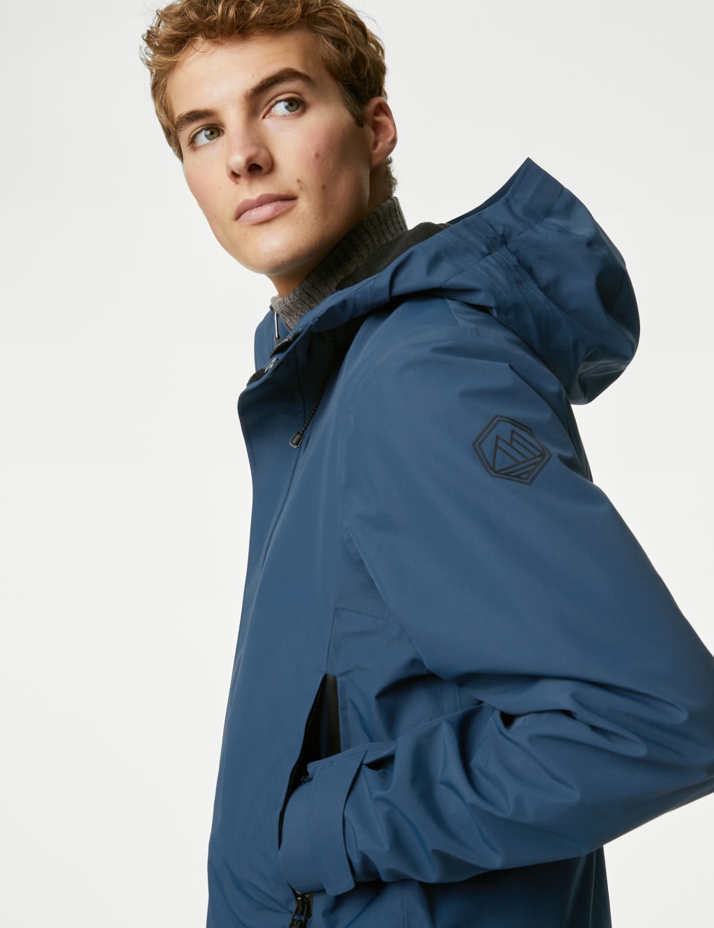 Men's anoraks with hoods outlet