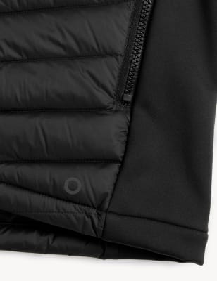 

Mens Goodmove Padded Puffer Jacket with Stormwear™ - Black, Black