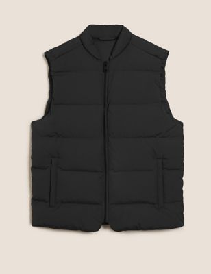 M&S Mens Feather and Down Puffer Gilet