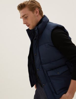 

Mens M&S Collection Thermowarmth™ Gilet - Navy, Navy