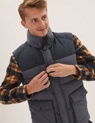 

Mens M&S Collection Chaleco Thermowarmth™ - Grey Mix, Grey Mix