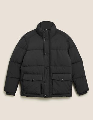

Mens M&S Collection Puffer Jacket with Thermowarmth™ - Black, Black