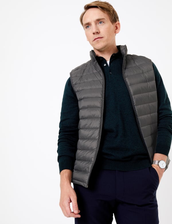 Down & Feather Gilet with Stormwear™