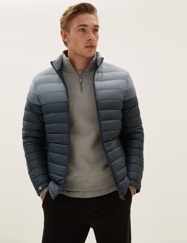 Down & Feather Puffer Jacket
