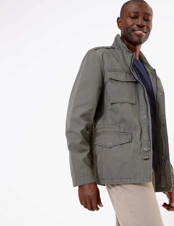 Cotton Utility Jacket