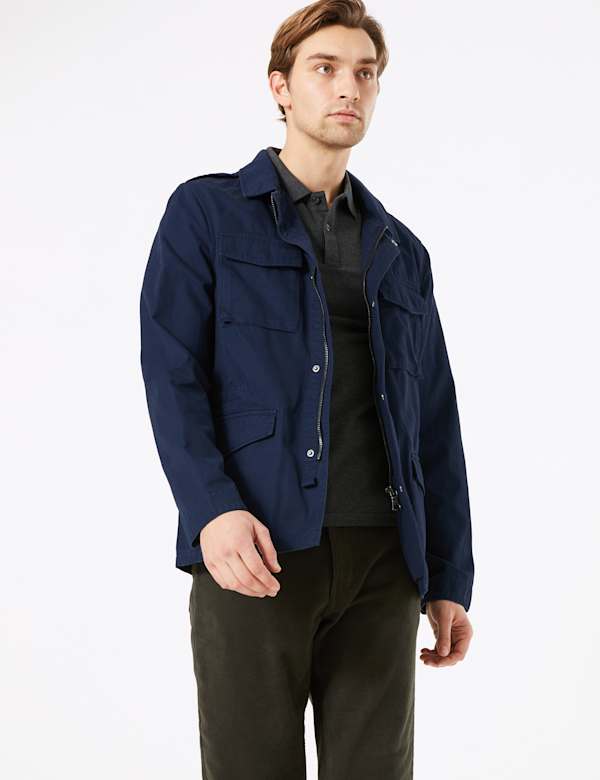 Cotton Utility Jacket