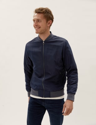 Marks and spencer shop mens bomber jacket