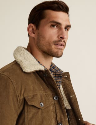 Marks and spencer 2025 mens corduroy jacket