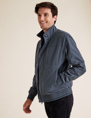smart casual bomber jacket