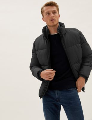 

Mens M&S Collection Puffer Jacket with Thermowarmth™ - Black, Black