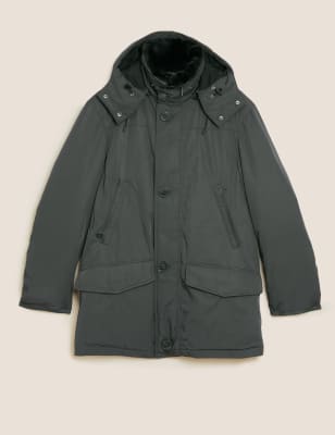 Mens winter coats clearance m&s