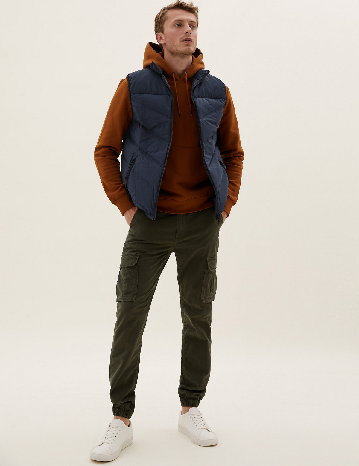 Feather & Down Gilet with Stormwear™
